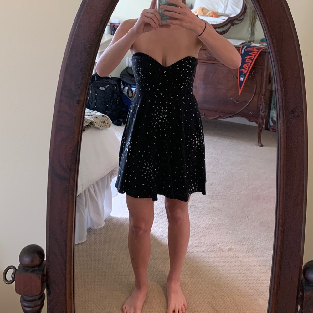 Urban Outfitters strapless dress